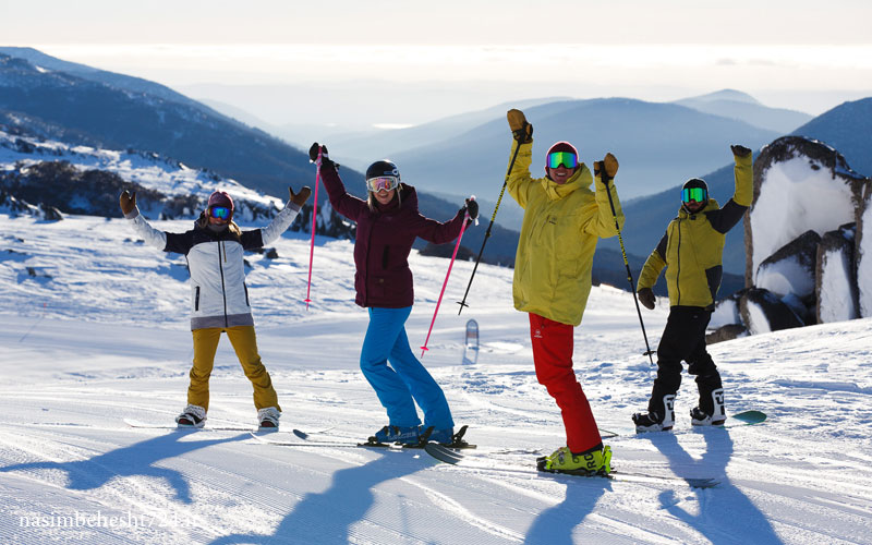 بهترین مکان های ایران برای اسکی در نسیم بهشت 724