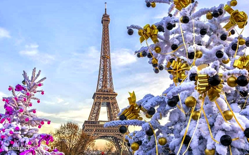 جشن سال نو میلادی در پاریس 2021