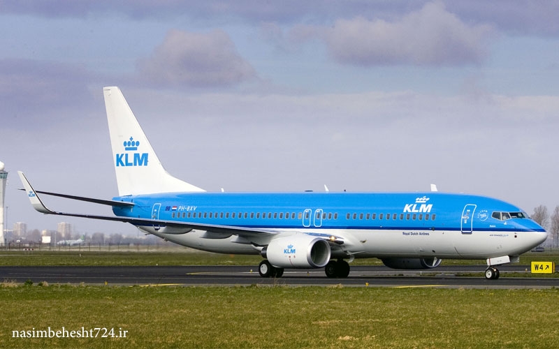خرید بلیط هواپیمایی KLM در نسیم بهشت 724
